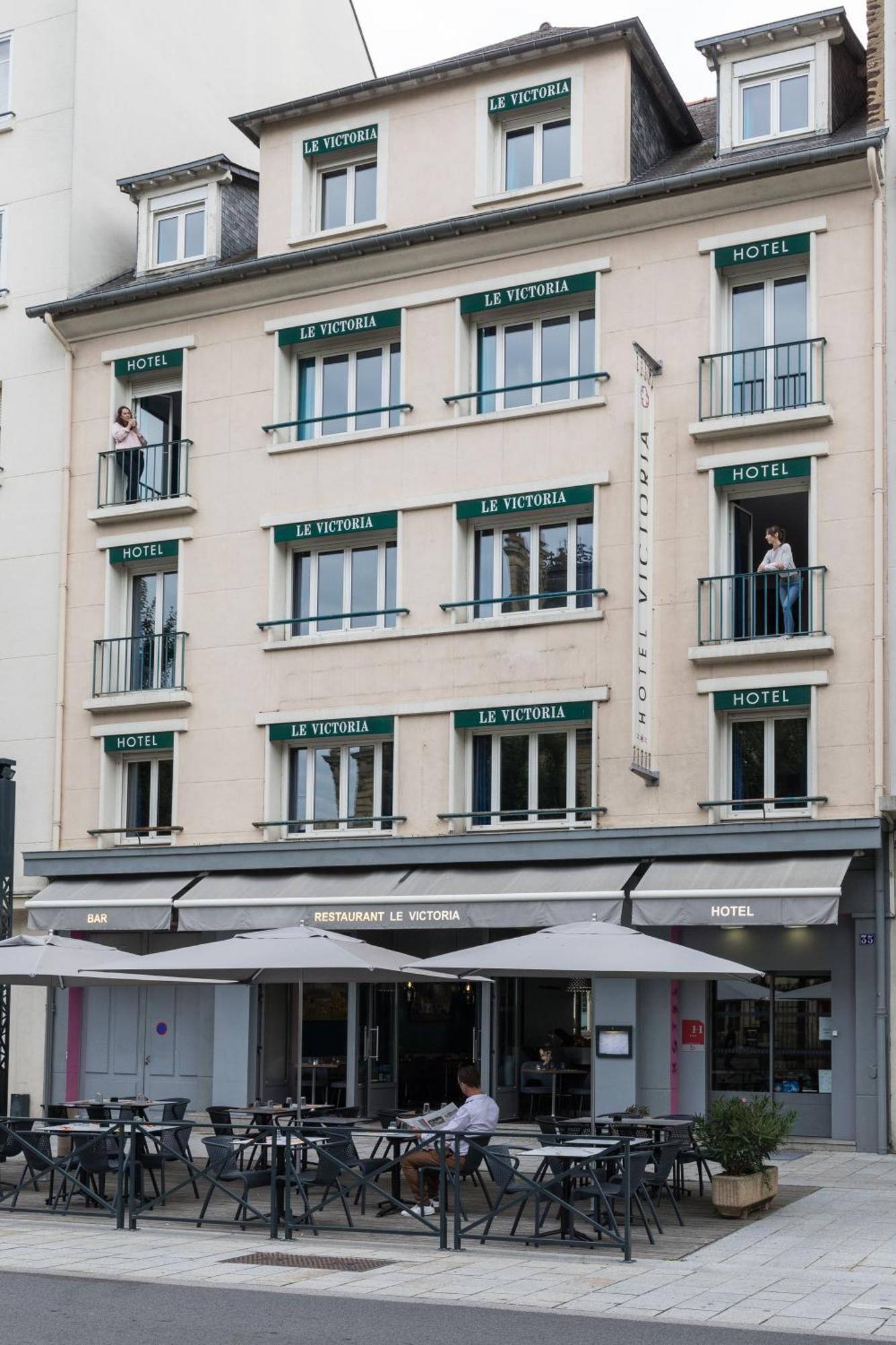 Hotel-Restaurant Le Victoria Rennes Kültér fotó